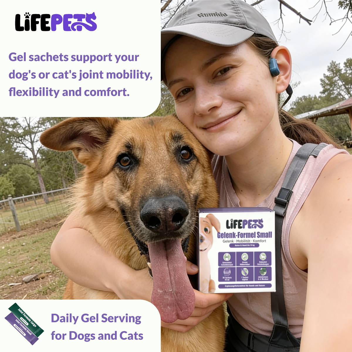 lifepets Joint Formula, Gel Sachets for Dogs & Cats